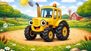 ЖЕЛТЫЙ ТРАКТОР ПОЕТ ДЛЯ ДЕТЕЙ.ПЕСЕНКИ С ЖЕЛТЫМ ТРАКТОРОМ
