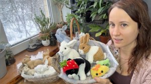 Видео обзор на мои Мастер-классы по вязанию крючком реалистичных кроликов!