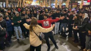 Аминка Лезгинка 2026 Aminka Tbilisi Lezginka Chechen Dance ALISHKA Танцует Класс На Улице Руставели