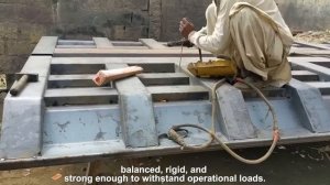 Мастерская высокого уровня в Пакистане - Процесс изготовления кузова гидравлического самосвала