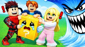 Брейнрот РАСПАКОВКА как в Brainrot Evolution НО в Tsunami Escape For Lucky Blocks Roblox | БлокиТоки