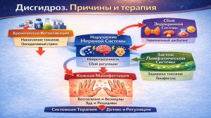 Дисгидроз - причины и терапия