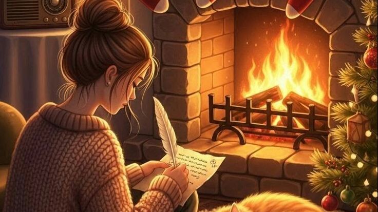 Вечер у камина