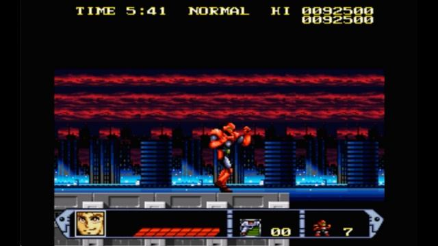 Super Nintendo (Snes) 16-bit Armored Police Metal Jack Stage 5 Прохождение смотреть онлайн