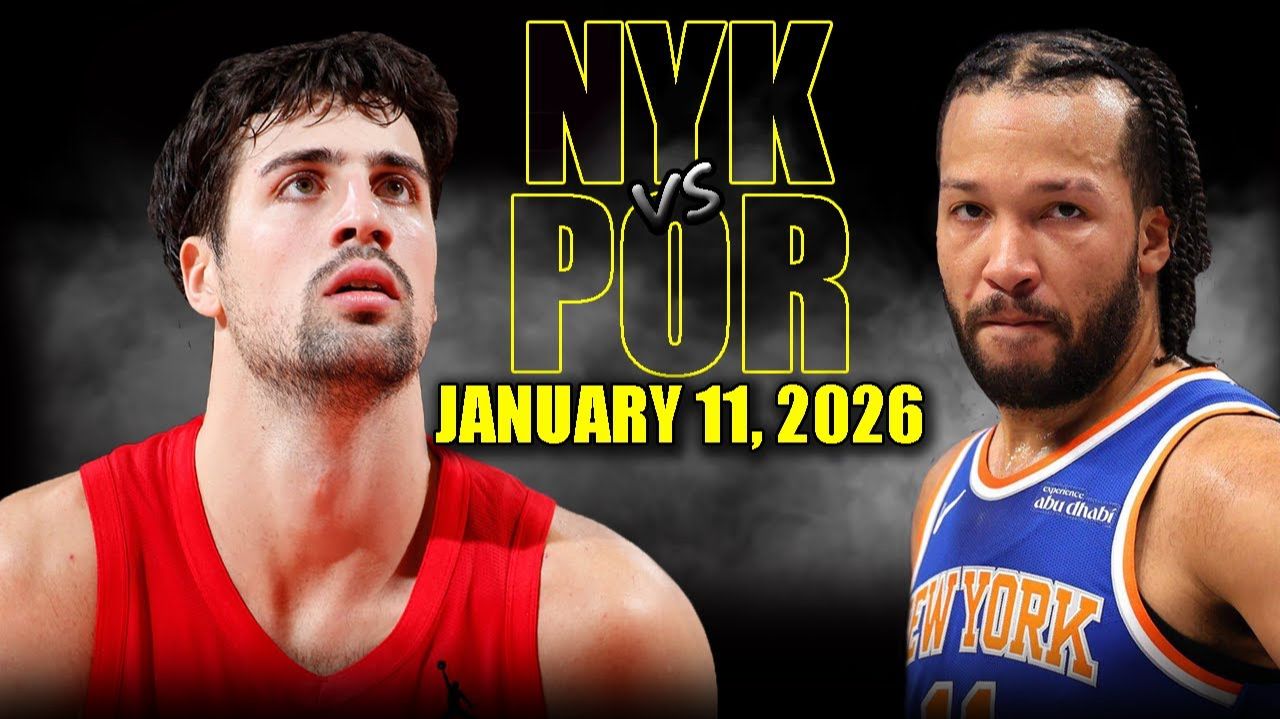 12.01.2026 | ОБЗОР МАТЧА | Портленд Трэйл Блэйзерс - Нью-Йорк Никс | Highlights смотреть онлайн