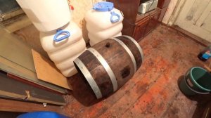 Мацерат сухофруктов на спирте-сырце из сахара готов. Вощение дубовой бочки на 50 литров