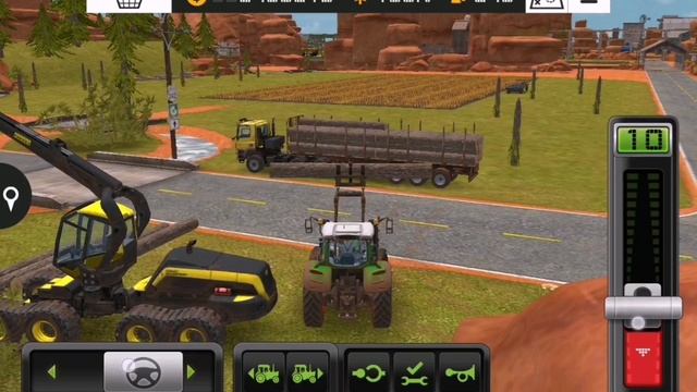 Farming simulator 18. Продаю кукурузу. смотреть онлайн