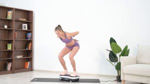 Жиросжигающая тренировка на виброплатформе