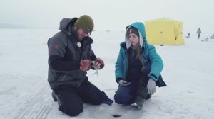 "СНАСТИ У НАСТИ" Ловля со льда на Зельвянском водохранилище.