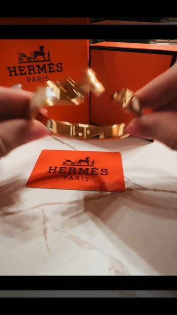 Браслет HERMES Click H 🧡