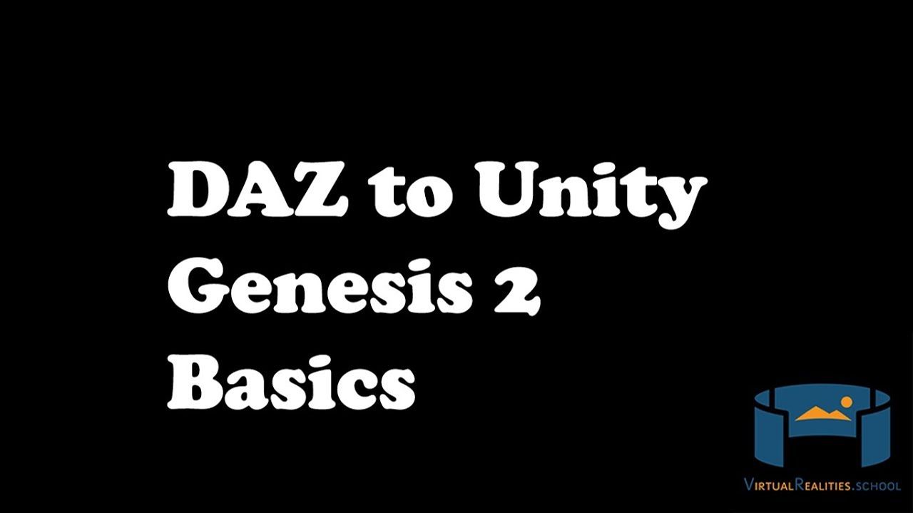 DAZ to Unity I - Genesis2 Basics смотреть онлайн