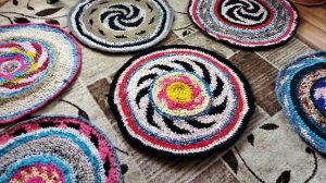 Коврики и цветы