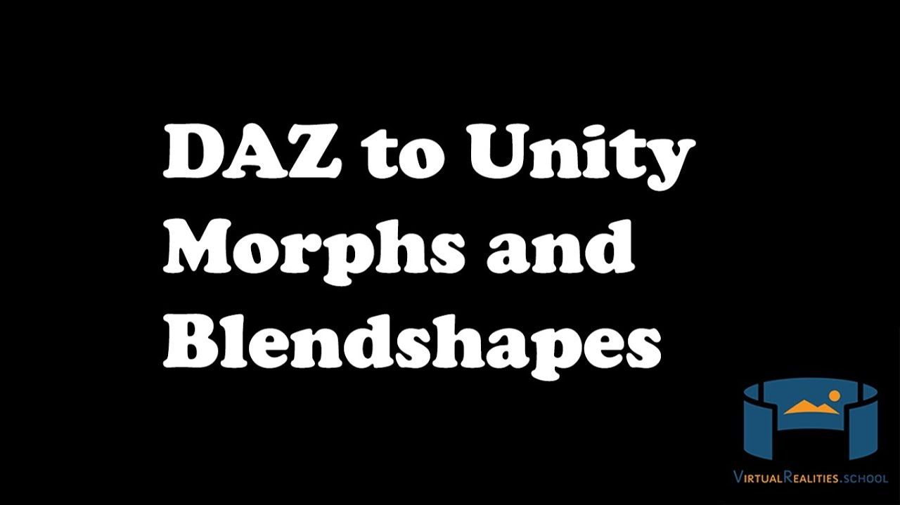 DAZ to Unity III - Morphs and Blendshapes смотреть онлайн