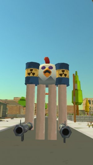 История радиационных чикенов 3 серия (2 часть) в ChickenGun #ЧГ #чикенган #ChickenGun