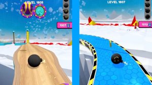 Going Balls  Super Speed run Gameplay New Update Level 1805 to 1808 Race Goal ball