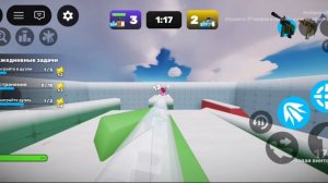 😎играю 1 на 1 с фейком каким-то и ананасом😎