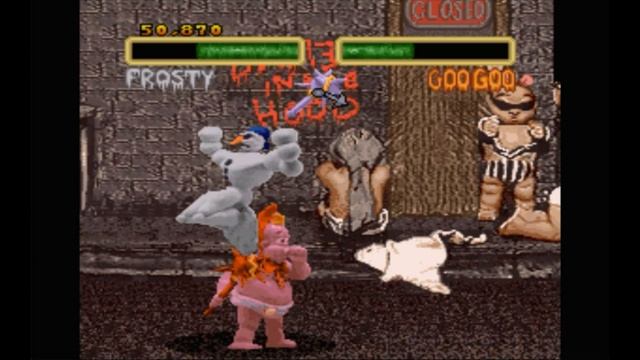 Super Nintendo (Snes) 16-bit Clay Fighter 2 Judgment Clay Battle №4 Frosty Vs Goo Goo смотреть онлайн