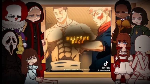 Slashers react to itadori yuji