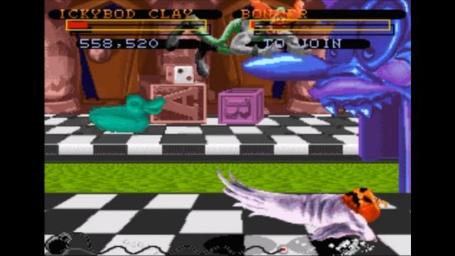 Super Nintendo (Snes) 16-bit Clay Fighter Battle №11 Ickybod Clay Vs Bonker смотреть онлайн