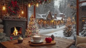 Cozy Winter Jazz Ambience ☕ Soft Coffeehouse Jazz Piano Music in Morning For Str