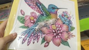 Фикс прайс. Новинки алмазной мозаики и арт-материалов.