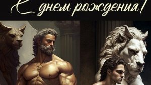 Тебе,с благодарностью и любовью! С днём рождения. Роскошная музыкальная открытка.