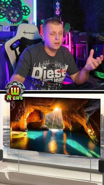 LG OLED evo W6 — тоньше смартфона: беспроводной телевизор‑обои на CES 2026 смотреть онлайн