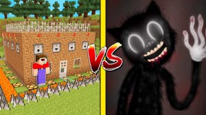 КАРТУН КЭТ ПРОТИВ САМЫЙ ЗАЩИЩЕННЫЙ ДОМ В МАЙНКРАФТ