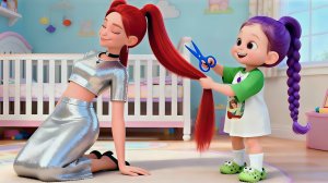 Хитрая малышка Руми подстригла маме Мире волосы, чтобы купить Hello Kitty. Сигма герл ремикс