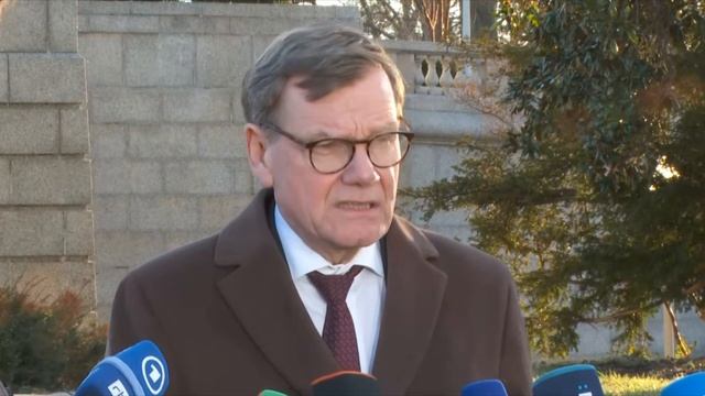 Министр иностранных дел Германии Йоханн Вадефуль после встречи с Марко Рубио, 13 января 2026 года смотреть онлайн