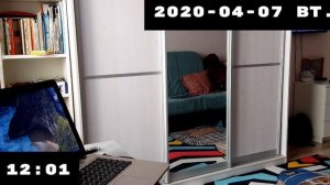 Работаю,в доме новая камера dom.ru