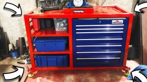 Стол с комодом от сервис ключ, для фрезерного станка Вейсан бф-28 ( СВОИМИ РУКАМИ )