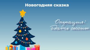 Новогодняя сказка. Операция: сдать зимнюю сессию