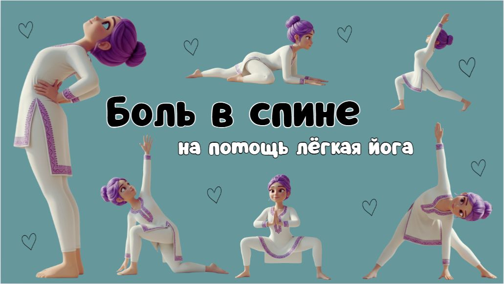 Избавление от боли в спине за 6 минут-Лёгкие упражнения для спины. смотреть онлайн