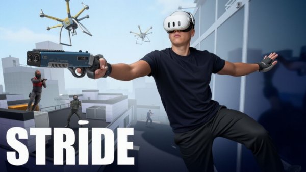 ЛУЧШАЯ VR ИГРА ПРО ПАРКУР | STRIDE VR