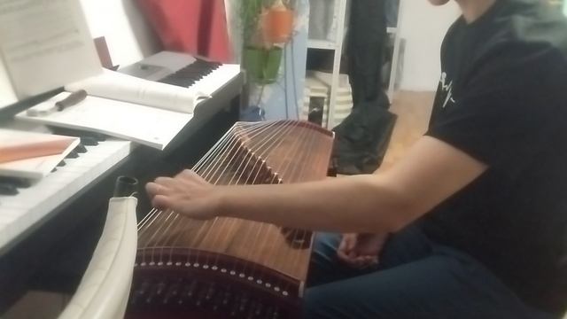 упражнение 1 на гучжень строй Ре