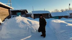 ДАВНО НЕ ВИДЕЛ СОСЕДА НИКОЛАЯ. ЗАТОПИЛ БАНЮ