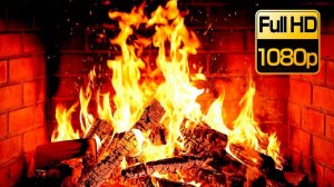 Fireplace 4K / Камин 4К / Звуки камина