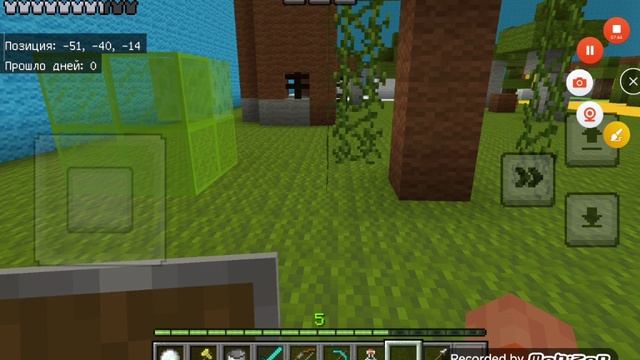 Minecraft free edition (полное прохождение карты)/Чел в капюшоне Minecraft