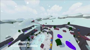 Прохожу миссию Тристопио ,,Паркур в Снежной Долине"