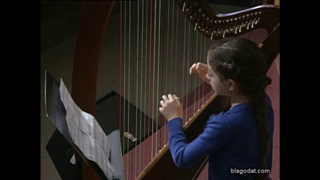 Как олень спешит к воде..- арфа - музыка..