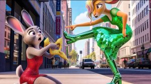 Джуди из нищей превратилась в королеву подиума. Новая семья вместе. Зверополис 2