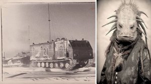 К полярникам из расщелины вышли странные существа. 1960 год.