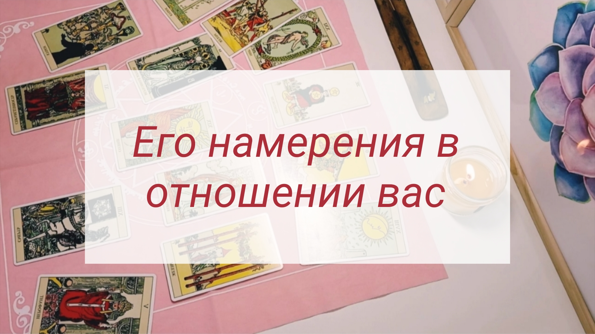 ЕГО НАМЕРЕНИЯ В ОТНОШЕНИИ ВАС. смотреть онлайн
