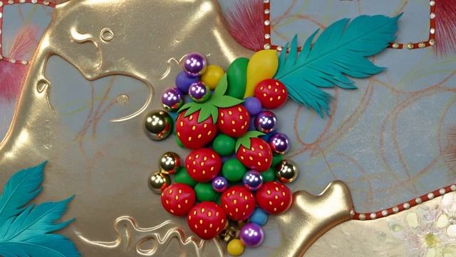 dreamina-2025-12-03-4947-Круглые объекты вращаются по часовой стр...