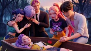 Покойся с миром, Руми. Джину пытался ее вернуть но безуспешно. Охотники на демонов