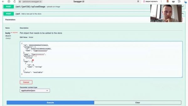 Урок 10. Что такое Swagger за 8 мин/Swagger Petstore/Тестируем Swagger для Project manager (Часть 2)