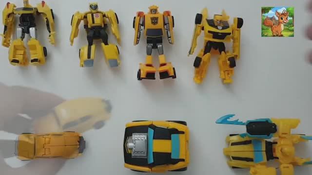 Необычный робот-трансформер Бамблби, замаскированный под героя фильма Бамблби из коллекции 2018 года смотреть онлайн