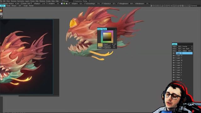 STYLIZED TEXTURE FISH (WAYFINDER) Tutorial - VSQUAD (1080p, h264) смотреть онлайн