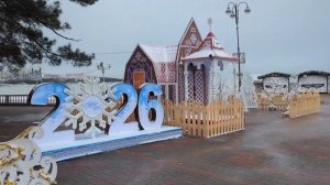 Геленджик.Январь.Снег